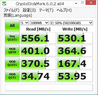 SSDCrystalDiskMark 6.0.2̑茋