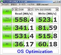 Crystal Disk Mark 5.1.2̌ʁiOSœKj